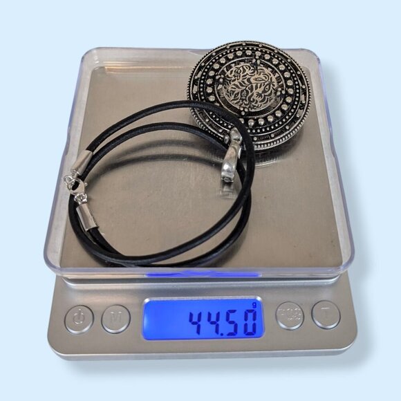 Premier Designs Reversible Byzantine Pendant Necklace - Picture 3 of 7